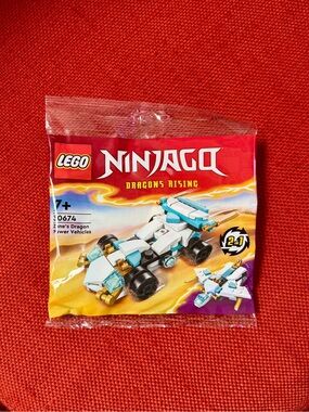 LEGO Ninjago Dragons Rising Zane's Dragon Power Vehicles 30674 NWT